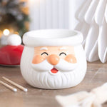 Charger l'image dans la galerie, Brûleur à huile et chauffe‑cire de Noël Père Noël joyeux
