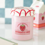 Charger l'image dans la galerie, Brûleur d'huile et chauffe-cire en forme de pot de gelée de fraise
