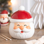 Charger l'image dans la galerie, Brûleur à huile et chauffe‑cire de Noël Père Noël joyeux
