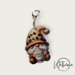 Charger l'image dans la galerie, Porte clef Gnome Cappuccino Lover
