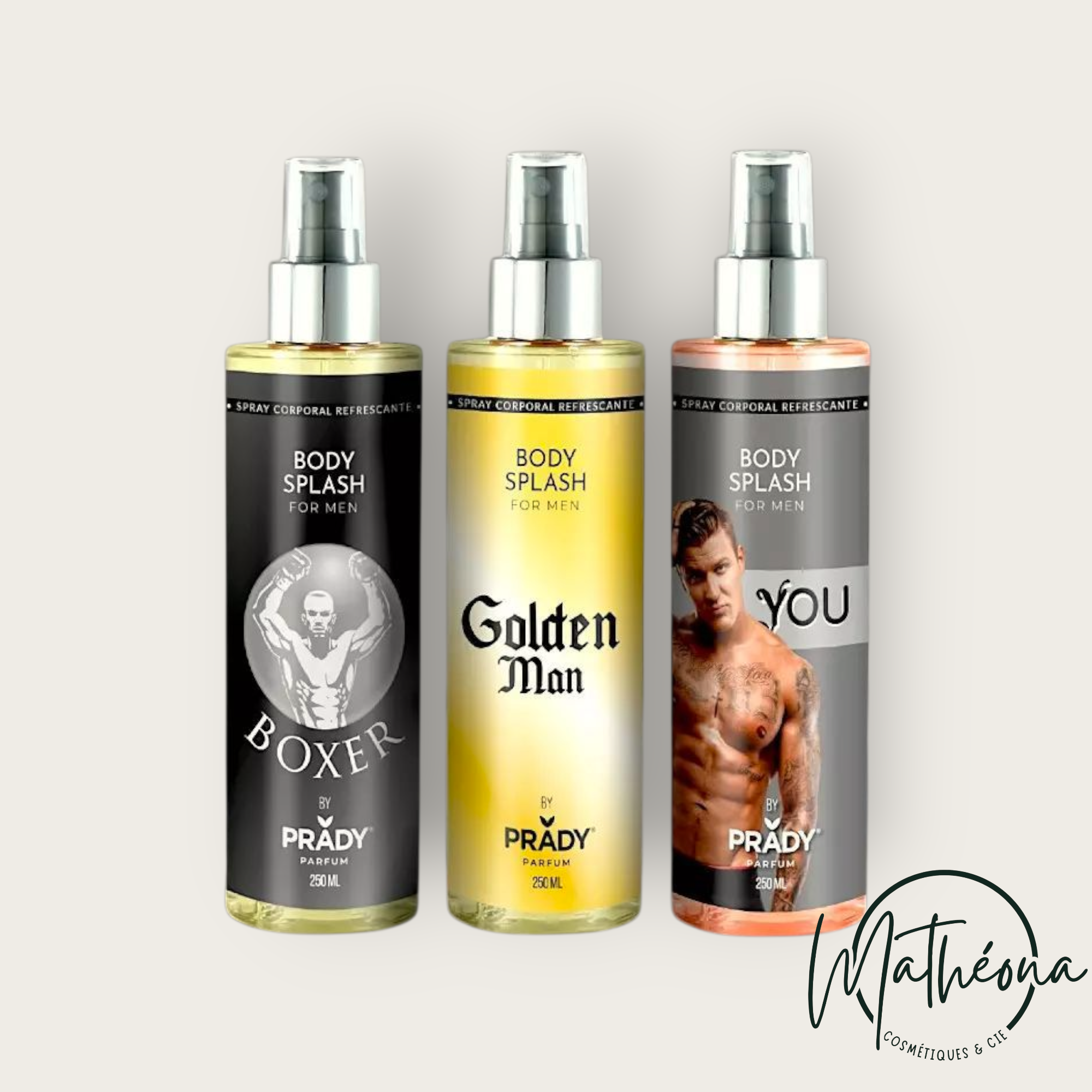 Brume corporelle pour Homme Prady