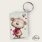 Charger l'image dans la galerie, Porte clefs St Valentin ❤️ Ourson mignon
