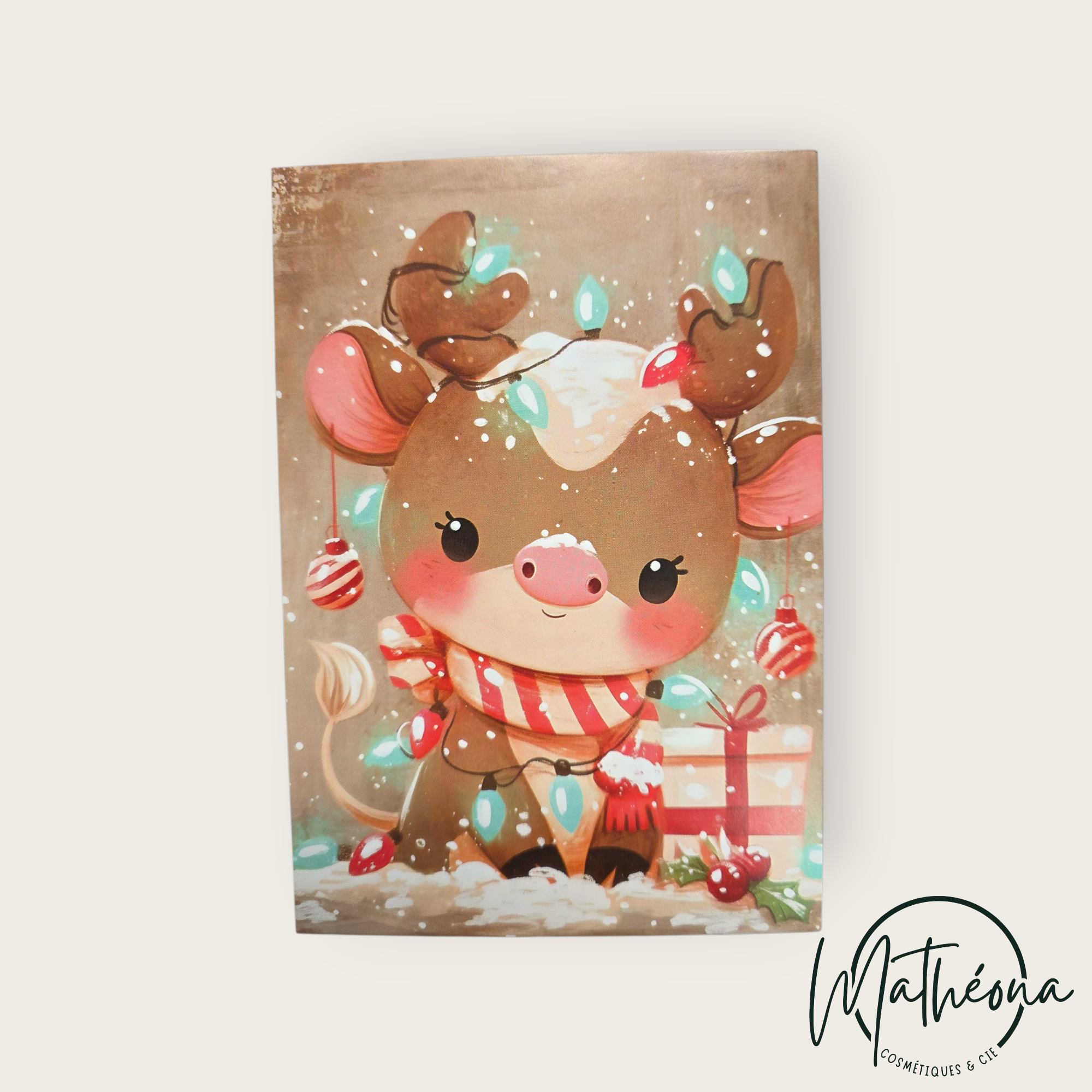 Carte de Noël 🎄🎅☃️🦌❄️
