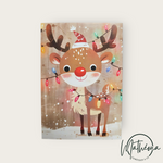 Charger l&#39;image dans la galerie, Carte de Noël 🎄🎅☃️🦌❄️
