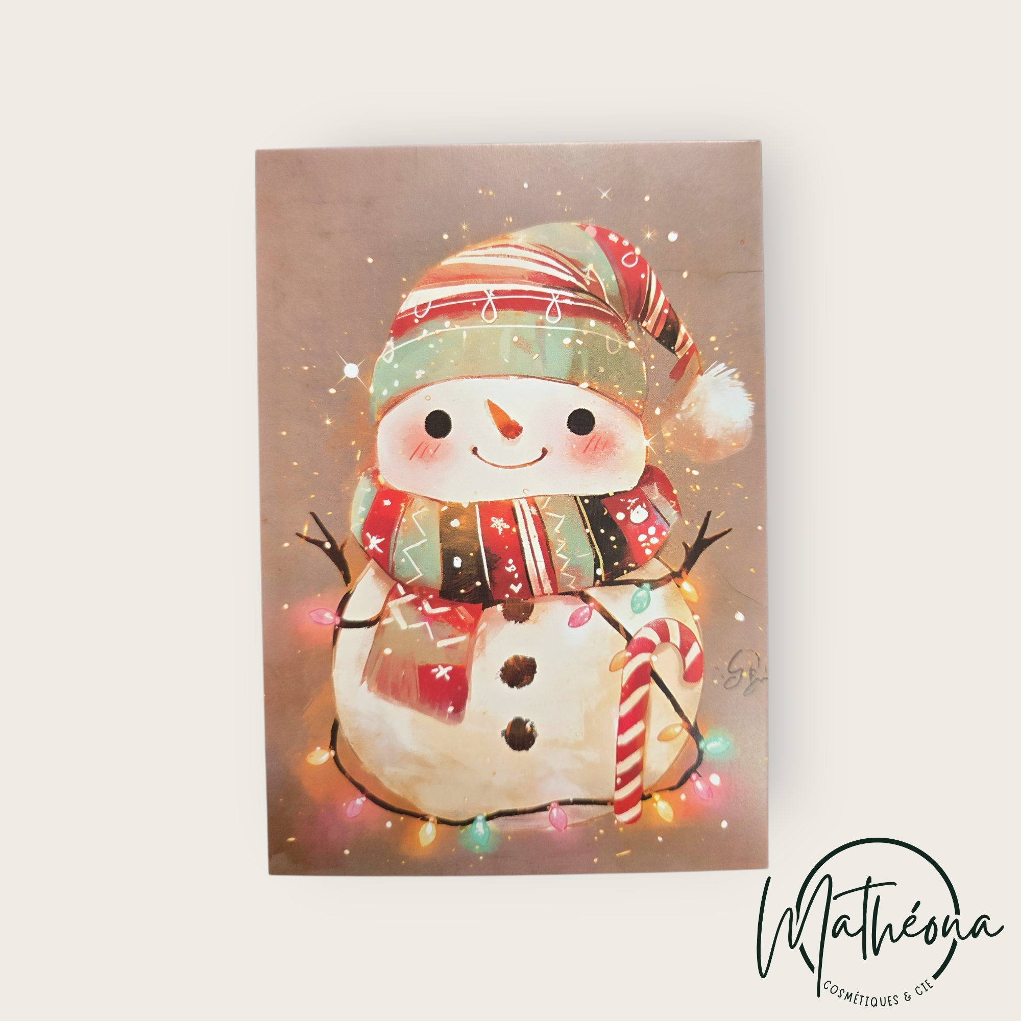 Carte de Noël 🎄🎅☃️🦌❄️