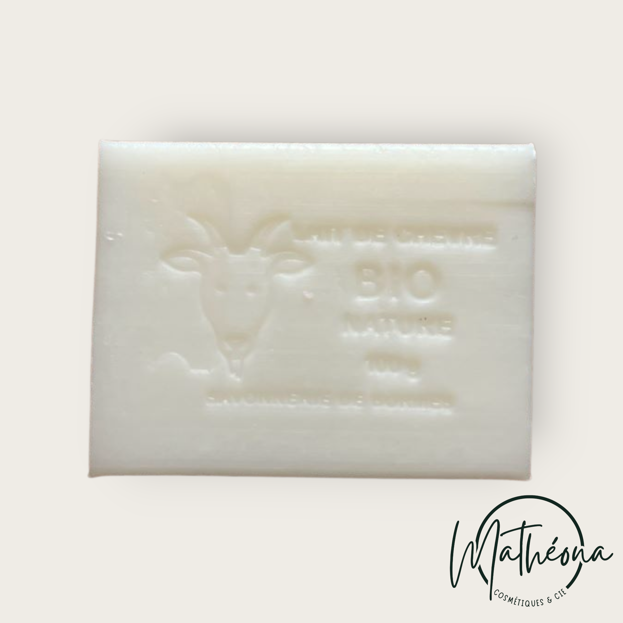 Savon lait de chèvre BIO Savonnerie de Bormes 100gr