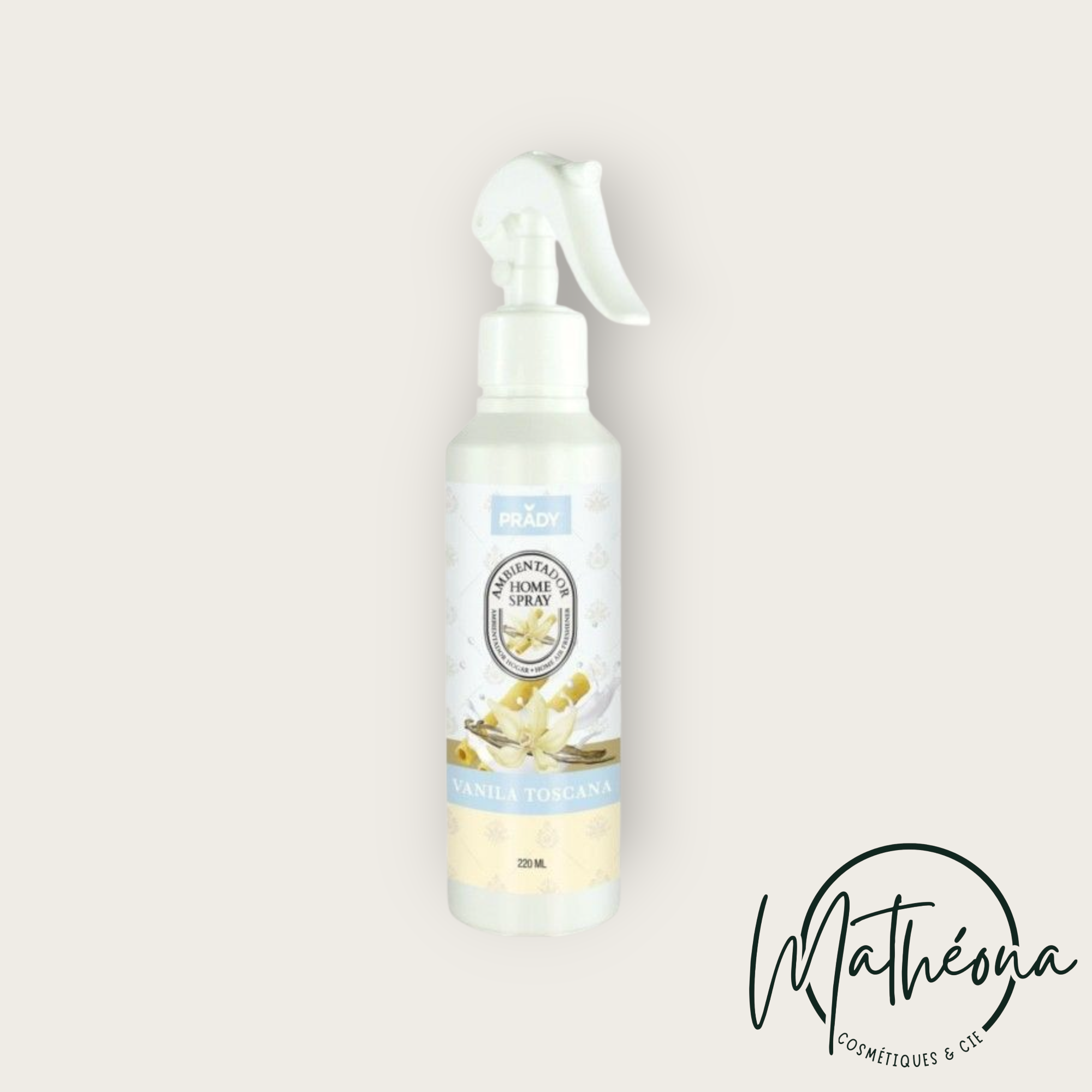 Spray d'ambiance Vanille de Toscane Prady
