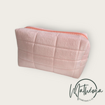 Charger l&#39;image dans la galerie, Trousse de toilette velours rose
