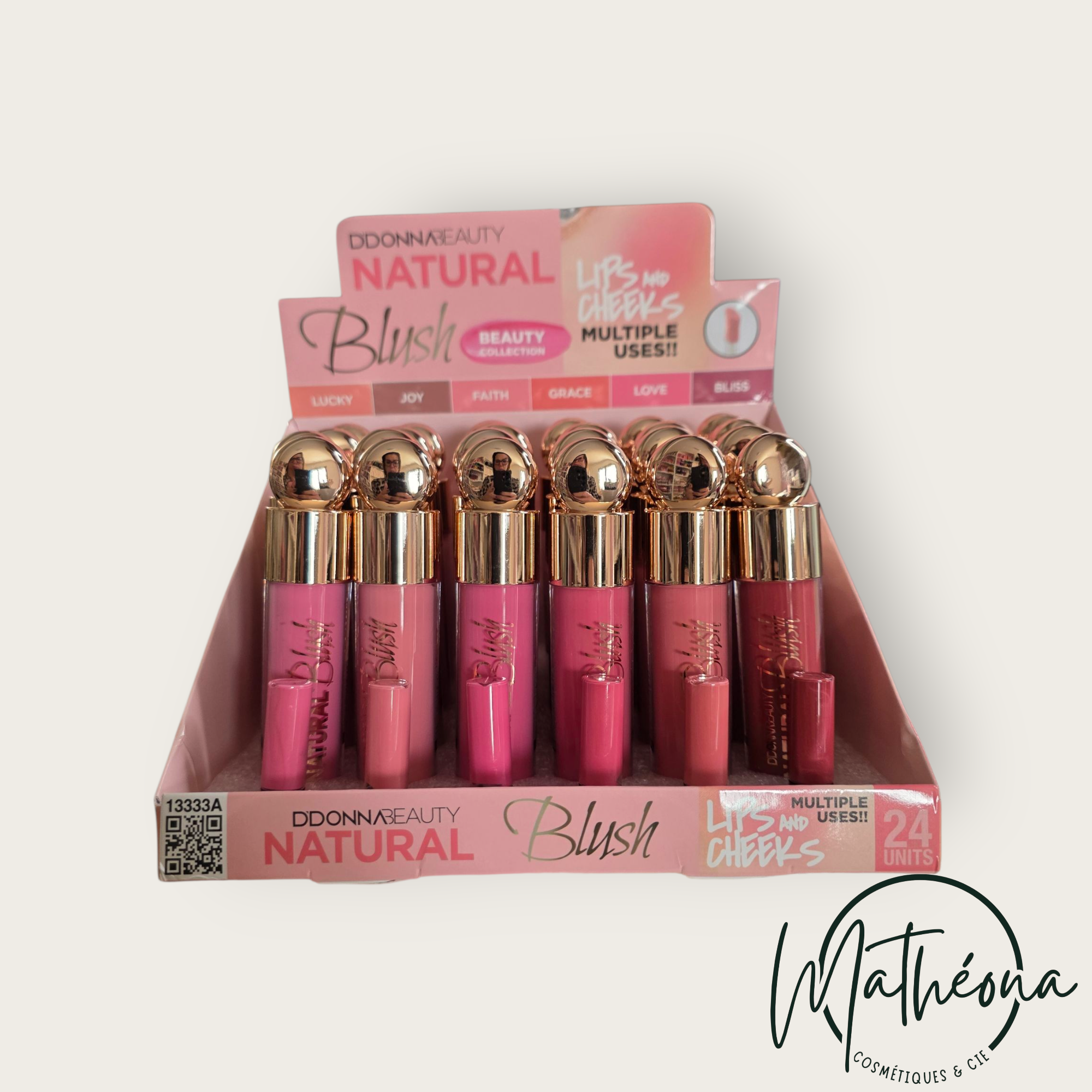 Blush liquide Lips and cheeks D'donna