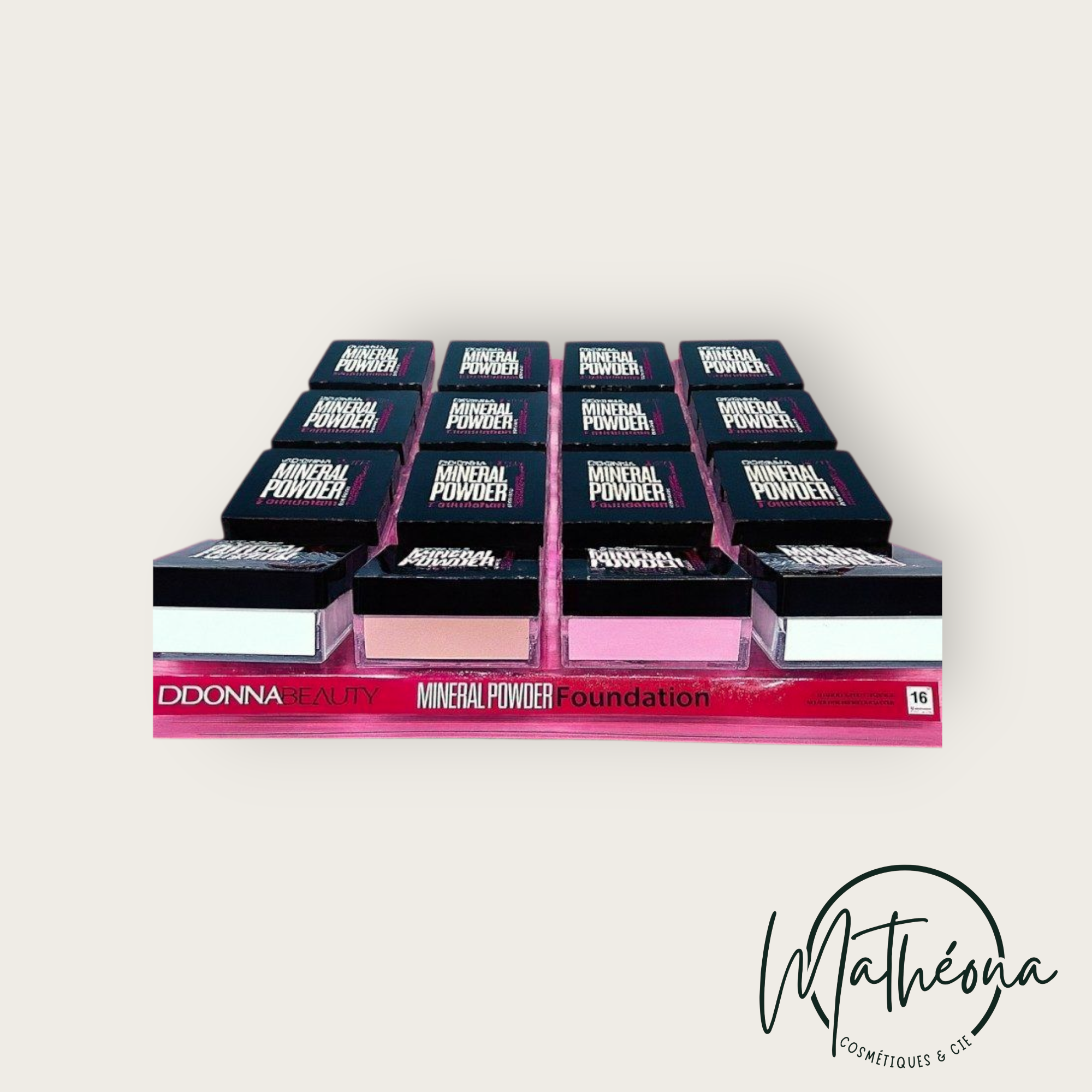 Bake pinky powder cake D'donna