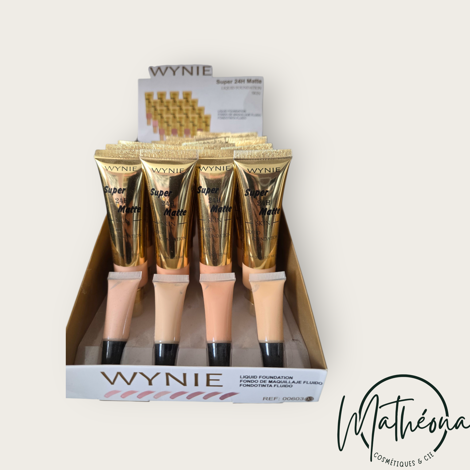 Fond de teint Super 24h matte Wynie