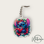 Charger l&#39;image dans la galerie, Porte clefs Stitch cœur ❤️

