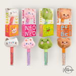 Charger l'image dans la galerie, Gloss / huile à lèvres Peluche Kawaïï 🐸🐰🐱🐻 Kevin &amp; Coco
