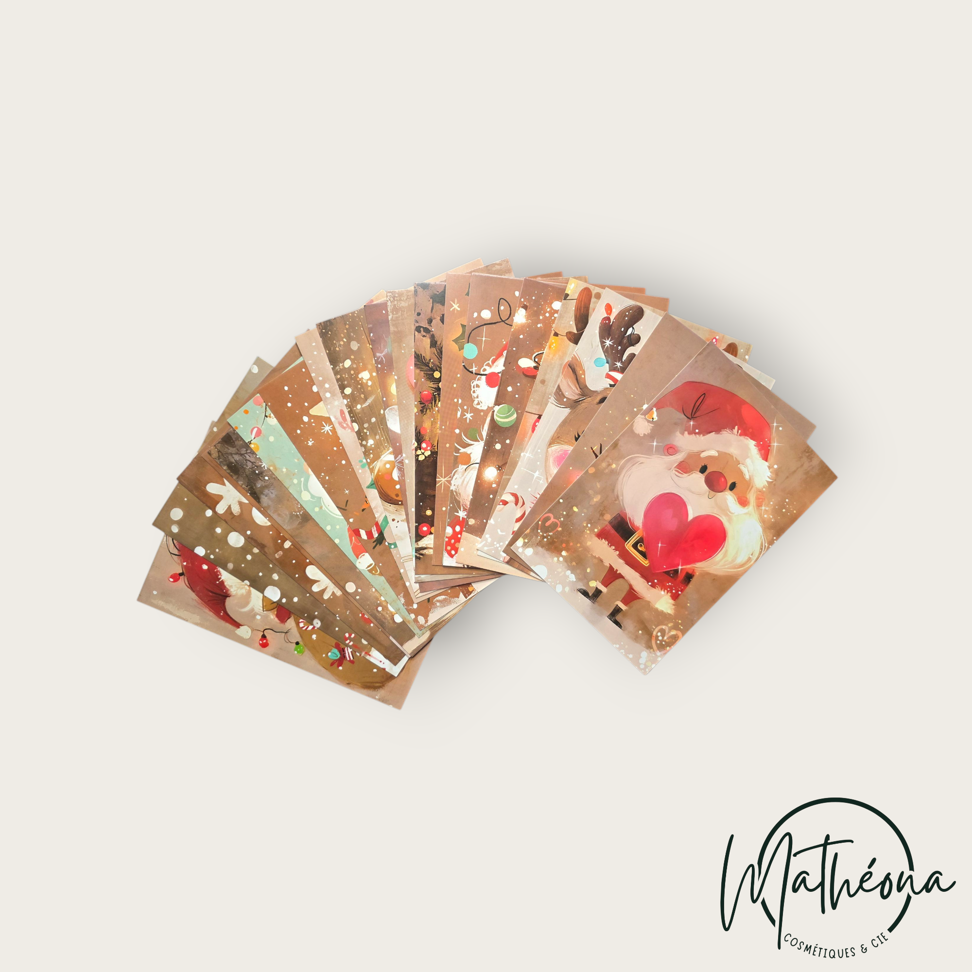 Carte de Noël 🎄🎅☃️🦌❄️