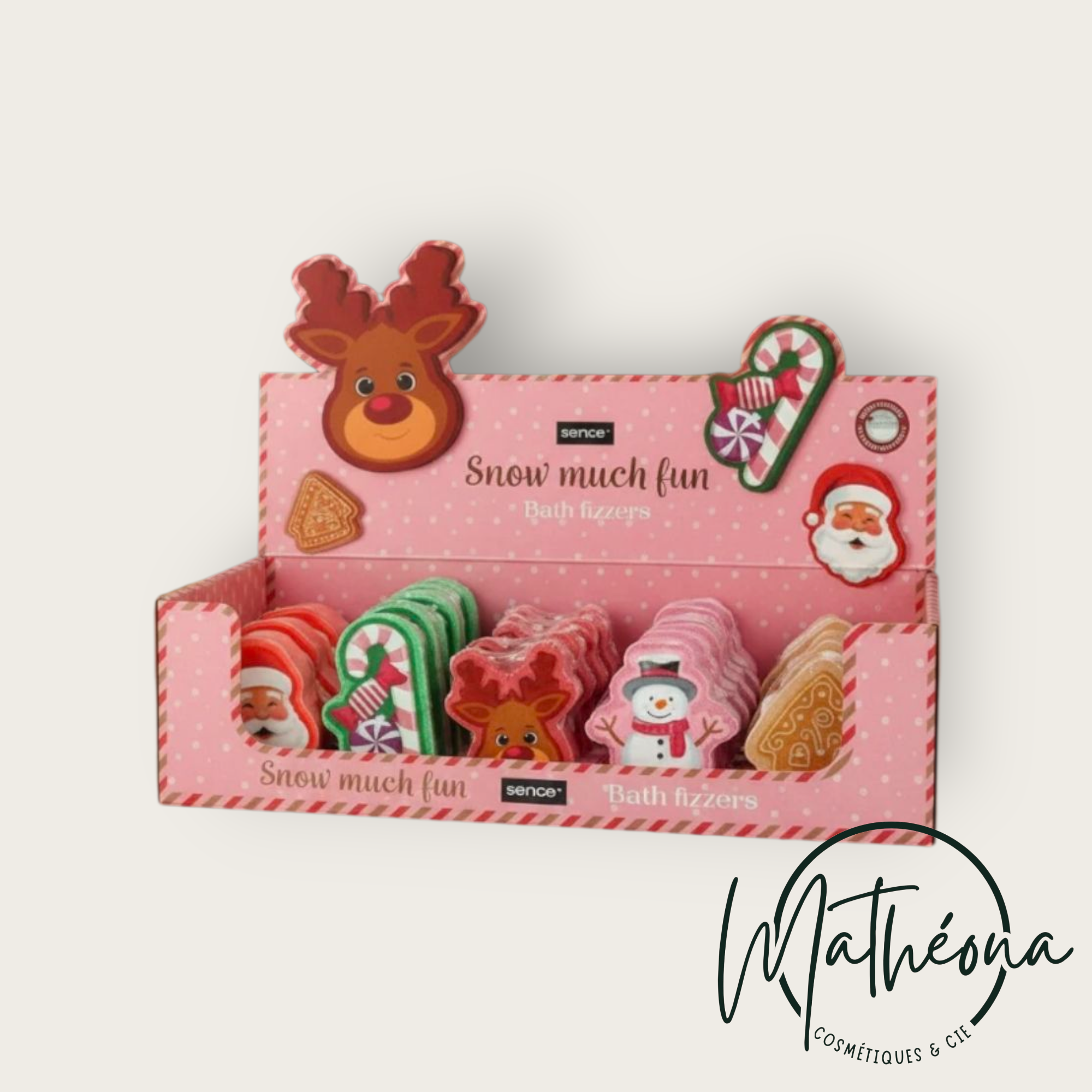 Galet de bain Noël 🎅 🎄🍬☃️🦌