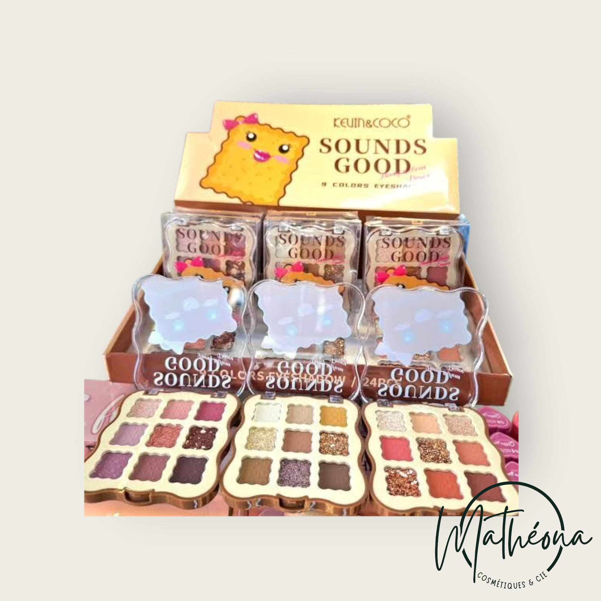 Palette biscuit 🍪 Kévin & Coco