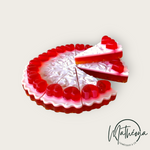 Charger l&#39;image dans la galerie, Savon part de tarte Pomme d&#39;amour 100gr Savonnerie de Bormes
