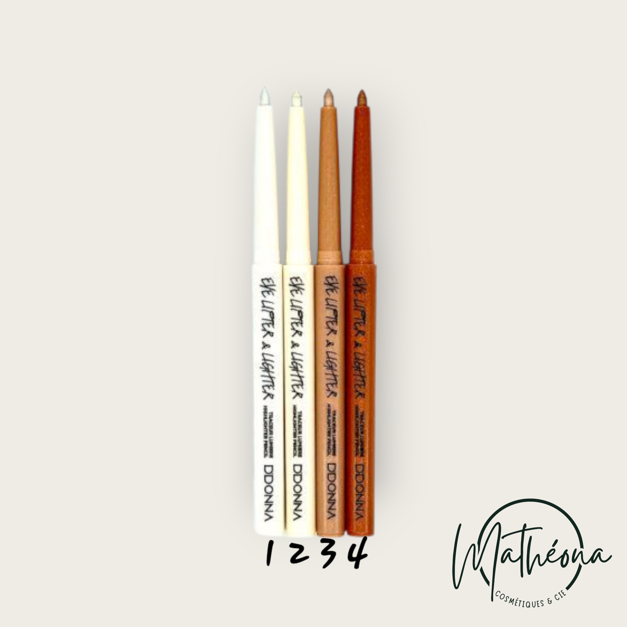 Eye-liner & Hilighter Waterproof D'donna