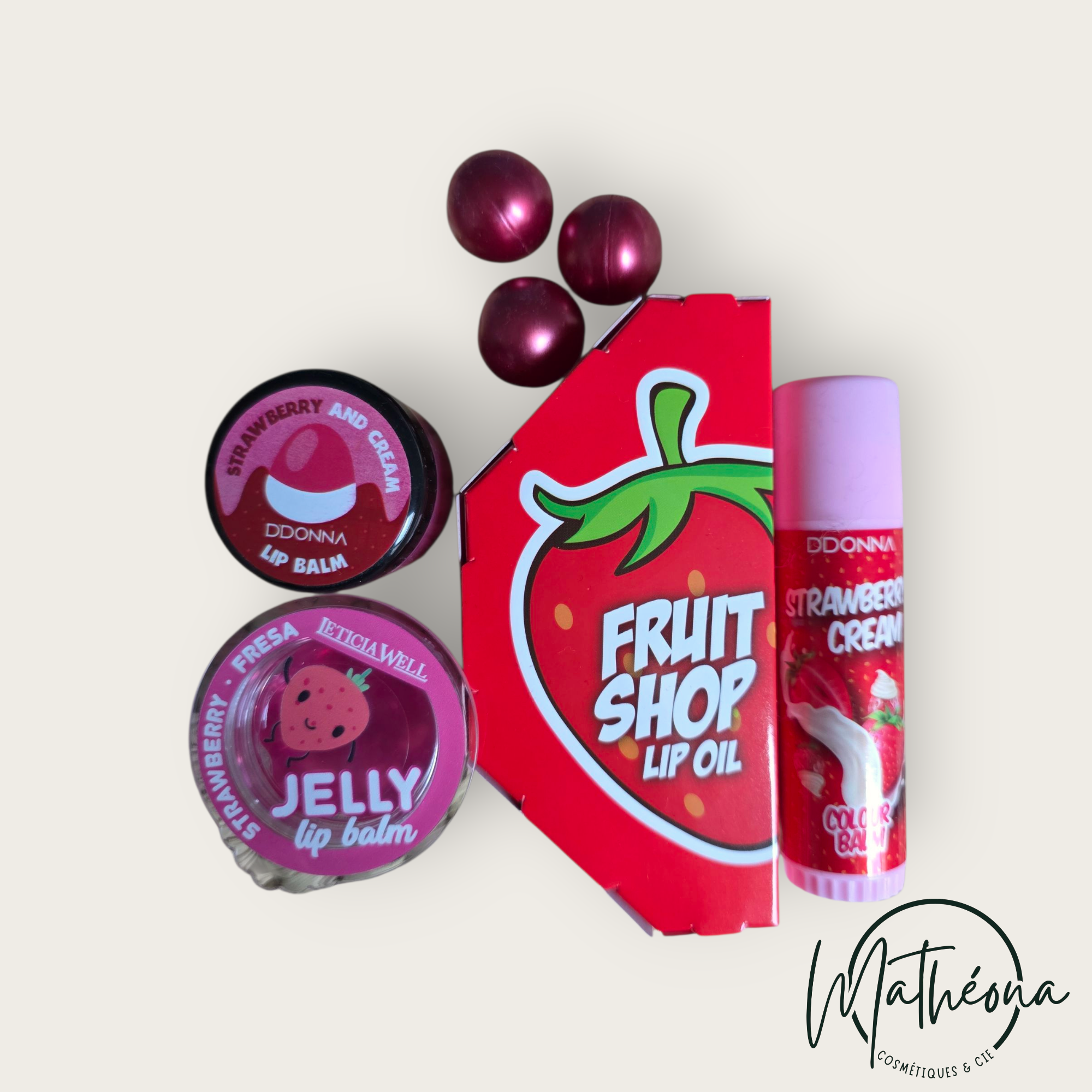 Sachet idée cadeau 🎁 Fraise 🍓