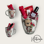 Charger l'image dans la galerie, Grand Mug/tasse verre transparent Amour ❤️ St Valentin
