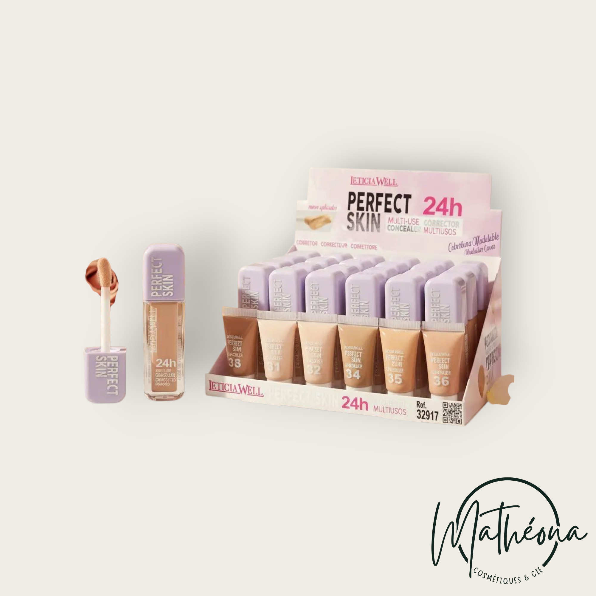 Anti cernes correcteur perfect skin 24h Leticia Well